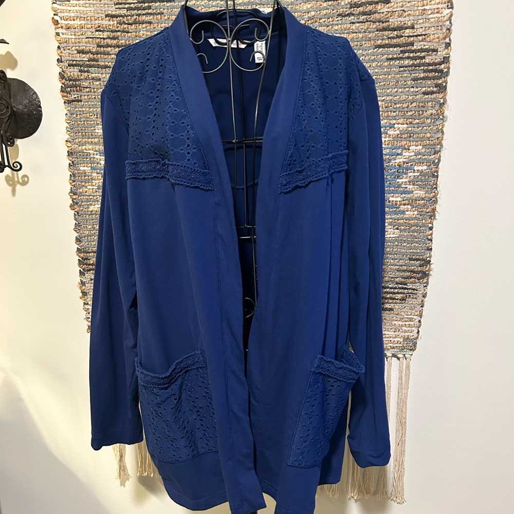 Isaac Mizrahi Live Lightweight Jacket w/ Pockets